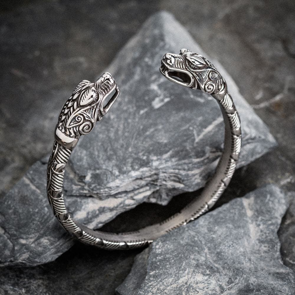 Buy Stainless steel bracelet - Dragon's head from MEO | BDSM Jewellery